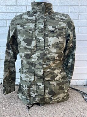 5.11 Tactical Women’s Camo Field Jacket - Olive Green